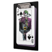 Joker and Batman Spade Playing Card Illustration Klembord (Links)