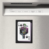 Joker and Batman Spade Playing Card Illustration Magneet (Insitu (Vaatwasser))