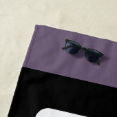 Joker and Batman Spade Playing Card Illustration Strandlaken (In situ)