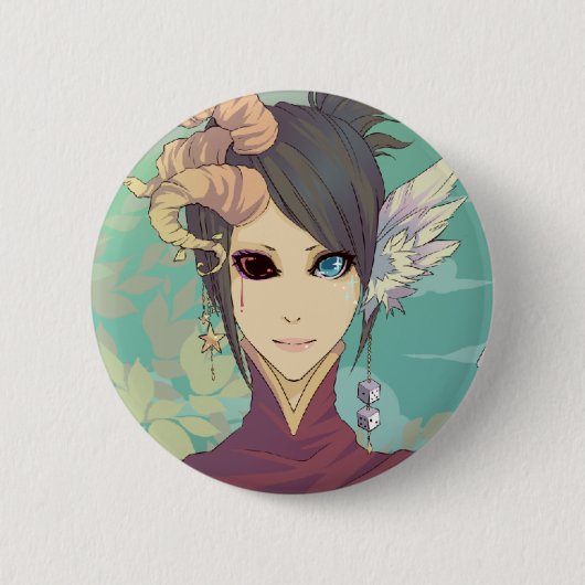 Joker Badge Ronde Button 5,7 Cm (Voorkant)