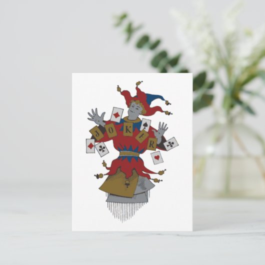  Joker Briefkaart (Staand voorkant)