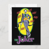 Joker Cackles 2 Briefkaart (Voorkant / Achterkant)