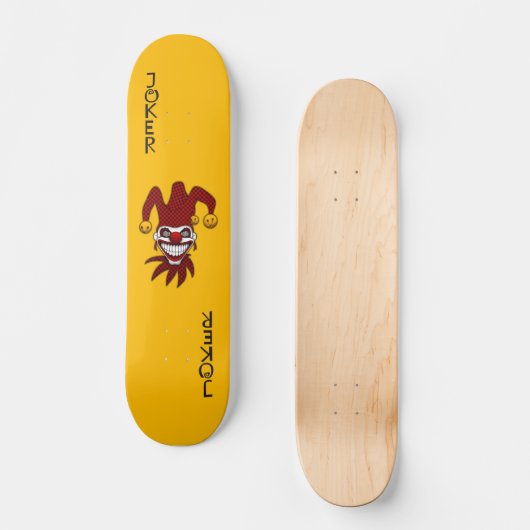 Joker Card Skateboard (Voorkant)