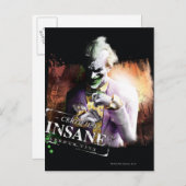 Joker - Certified Insane Briefkaart (Voorkant / Achterkant)