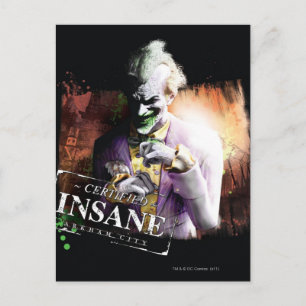 Joker - Certified Insane Briefkaart