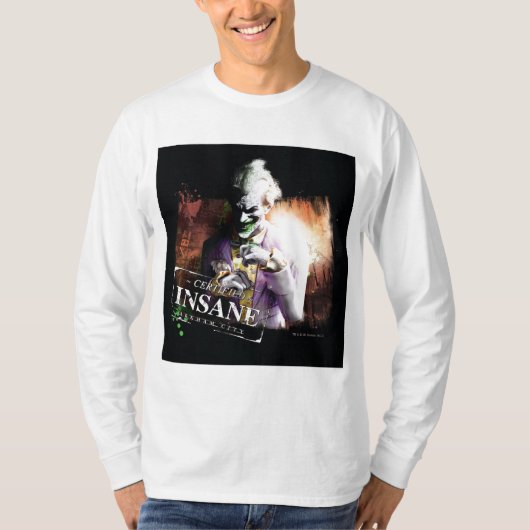 Joker - Certified Insane T-shirt (Voorkant)