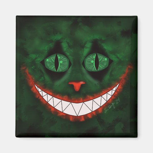 Joker Cheshire  Magneet (Voorkant)