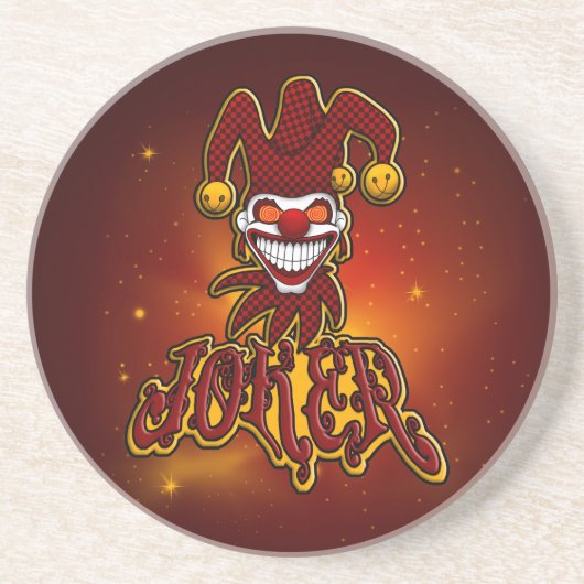 Joker Coasters Zandsteen Onderzetter (Voorkant)