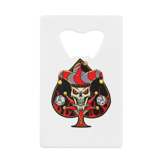 Joker Creditkaart Flessenopener (Voorkant)
