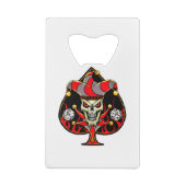 Joker Creditkaart Flessenopener (Achterkant)