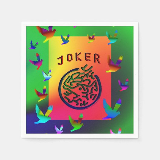 Joker Dreams Napkins Servet (Voorkant)
