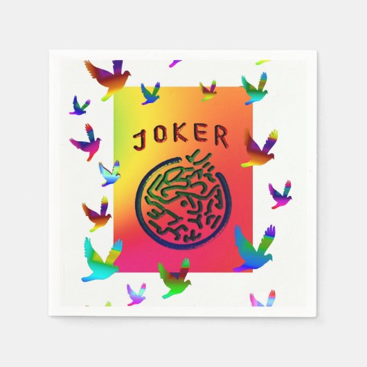 Joker Dreams Napkins Servet (Voorkant)