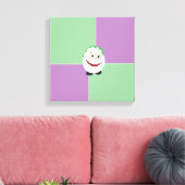 Joker Egg Wrapped Canvas Afdruk (Insitu (Woonkamer))
