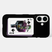 Joker en Batman Schoppenaas Speelkaart Illustratie Case-Mate iPhone Case (Achterkant (horizontaal))