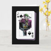 Joker en Batman Spade spelen Kaart (Gele Bloem)