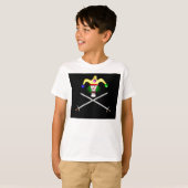 Joker en gekruiste swords t-shirt (Voorkant volledig)