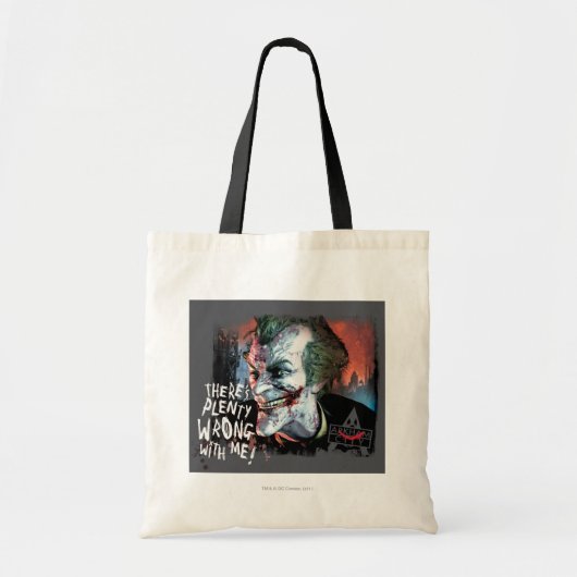 Joker, er is veel mis met mij! tote bag (Voorkant)