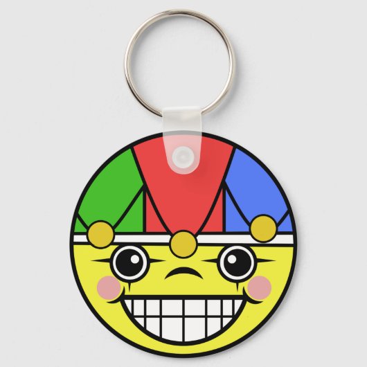 Joker Face Sleutelhanger (Voorkant)