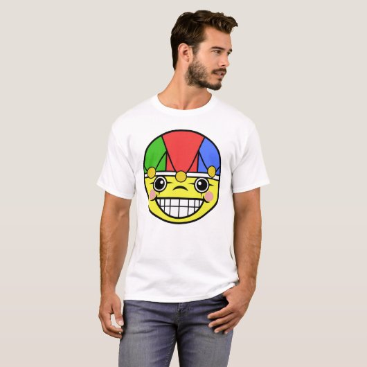 Joker Face T-shirt (Voorkant volledig)
