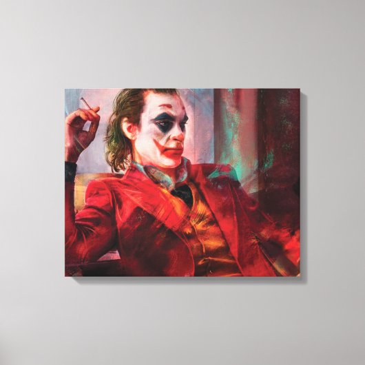 joker film Premium Wrapped Canvas (gloss) Afdruk (Voorkant)