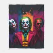 Joker Fleece Deken (Voorkant)