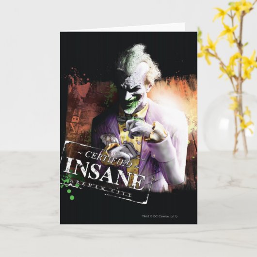 Joker - Gecertificeerde ruit Kaart (Gele Bloem)