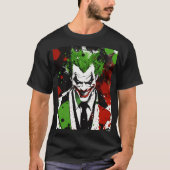 Joker gezicht ontwerp Tshirt (Voorkant)