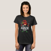 Joker Gnome Matching Family Party - kerstfeest T-shirt (Voorkant volledig)