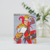 Joker graffiti briefkaart (Staand voorkant)