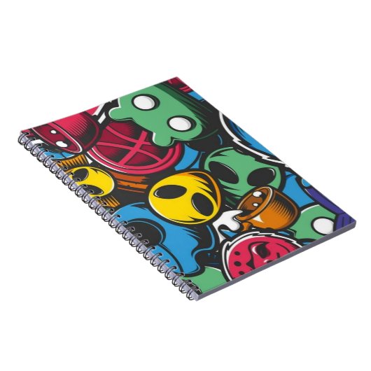 Joker Graffiti Notitieboek (Rechterzijde)