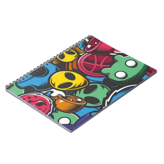 Joker Graffiti Notitieboek (Linkerzijde)