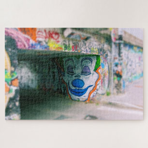 Joker Graffiti -Straatkunst -Milaan -20x30 - 1014  Legpuzzel