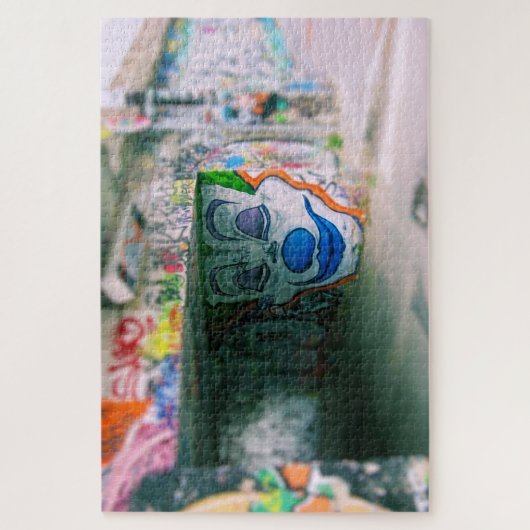 Joker Graffiti -Straatkunst -Milaan -20x30 - 1014  Legpuzzel (Verticaal)