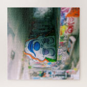 Joker Graffiti - Street Art - 20x20 -676 pc Legpuzzel (Horizontaal)