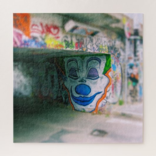 Joker Graffiti - Street Art - 20x20 -676 pc Legpuzzel (Verticaal)