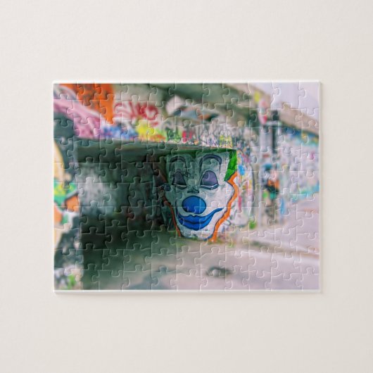 Joker Graffiti - Street Art - Milaan - 8x10 - 110 Legpuzzel (Horizontaal)