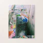 Joker Graffiti -Street Art -Milan - pc 11x14 -252 Legpuzzel (Verticaal)