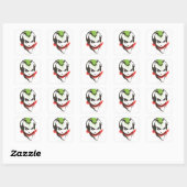 Joker Graffiti Vierkante Sticker (Vel)