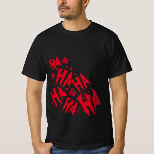 Joker Ha ha  T-shirt (Voorkant)