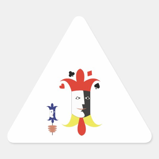 Joker Heads Sticker (Voorkant)