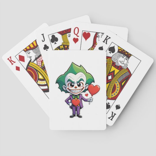 Joker in Love Pokerkaarten (Achterkant)