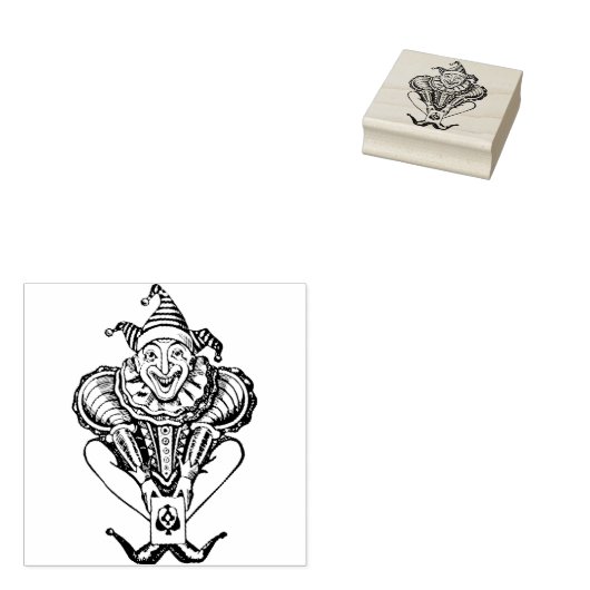 JOKER | Inktstempel Rubberstempel (Gestempeld)