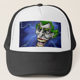 Joker Jester in een Lightning Storm van Doug LaRue Trucker Pet