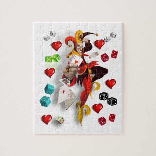 Joker Jigsaw puzzel (Verticaal)