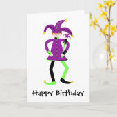 Joker Kaart (Gele Bloem)