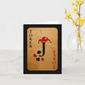 Joker Kaart Costume Halloween Deck of Cards (Gele Bloem)