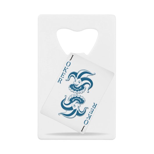 Joker-kaart Creditkaart Flessenopener (Voorkant)