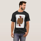 Joker Kaart Halloween Costume T-shirt (Voorkant volledig)