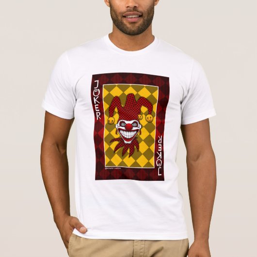 Joker kaart shirt (Voorkant)