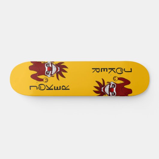 Joker Kaart Skateboard (Horizontaal)